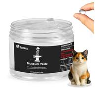 1DFAUL 4 oz Exhibits Gel for Museum, Removable Clear Museum Paste Putty Wax, Reusable & No Residue, Fixed Collection Artifacts and Decorations to Prevent Vibration, Falling