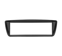 1Din Stereo Radio Fascia CD Audio Navigation Panel Frame Trim Replacement Compatible with C1 107 Aygo Ab 2005+ Black