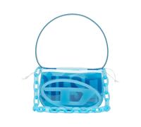 1DR Shoulder Bag, female, Diesel, Shoulder Bags, Blue, ONE SIZE, Bags ONE SIZE