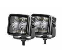 1FA 358 176-801 Black Magic 2.7" Cube Flood Light Kit 1400lm 10~30V Hella
