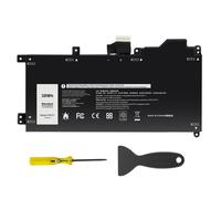 1FKCC Laptop Battery Compatible with Dell Latitude 7200 7210 2-in-1 Series T04J T04J001 T04J002 T5H6P 09NTKM 9NTKM 0D9J00 D9J00 0KWWW4 KWWW4