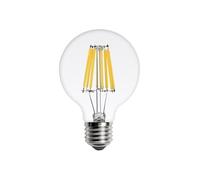 1fortunate Lights, Pack of 10, LED Filament Bulb AC220V E27 ST64/A60/G80/G95 Retro Edison Lamp 4W 6W 8W Vintage Pendant Light Bulb(G80 E27 220V,8W)