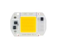 1fortunate Lights, Pack of 2, LED COB Chip Spotlight AC220V 10W/20W/30W/50W No Need Driver Chips Floodlight Lighting Lamp(Cool White,20W)