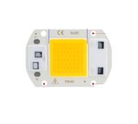 1fortunate Lights, Pack of 2, LED COB Chip Spotlight AC220V 10W/20W/30W/50W No Need Driver Chips Floodlight Lighting Lamp(Warm White,30W)