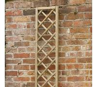 1ft High (0.3m) Forest Garden Hidcote Lattice Trellis - Pressure Treated
