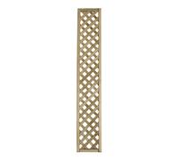 Forest Garden Rosemore Lattice - 180 x 30cm, Brown