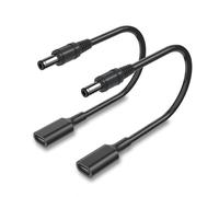 1Ft USB C to DC 5.5mm x 2.5mm Power Cable, 15W 5V USB C Female to Male Plug Supply Adapter Power Cable for Printer, CCTV, Digtal Piano, Balenced Bicvcle, Table Lamp, 2Pack