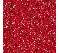 1g Miyuki Delica Rocailles Seed Beads, 15/0 x 15/0 mm, Ceylon Beige (DBS0205), Glass, Japan