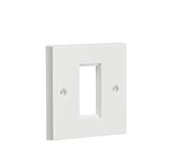 1G Modular Faceplate - White