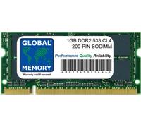 1GB DDR2 533MHz PC2-4200 200-PIN SODIMM MEMORY RAM COMPATIBLE WITH LAPTOPS/NOTEBOOKS