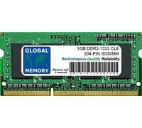 1GB DDR3 1333MHz PC3-10600 204-PIN SODIMM MEMORY RAM COMPATIBLE WITH INTEL MAC MINI/MAC MINI SERVER (MID 2011) & INTEL IMAC (MID 2010 - MID/LATE 2011)