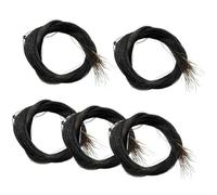 1hank 7g Violin Bow Horsetail White Black Brown Natural(Type1)