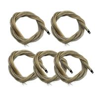 1hank 7g Violin Bow Horsetail White Black Brown Natural(Type3)