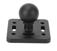 1in Ball Mount Base Universal Aluminum Alloy Ball Mount Plate with AMPS Hole for BRCOVAN B Size 1in Ball Dual Socket Arm Compatible Durable Premium Material