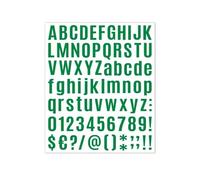 1Inch House Numbers for Outside - Address Numbers for Mailbox, Are Applicable for Mailboxes, Door, Window, Car, Sign, Making Them More Letras Personalizadas Para Decorar(Dark Green,10sheets)