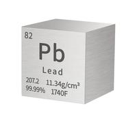 1inch Tungsten Cube Element Metal Density Cube Homostarry 99.95% Purity Teaching Tool, Gifts for Students Teacher Science Chemistry Lover, Material Hobby Collection, DIY, Lab Experiments (Lead)
