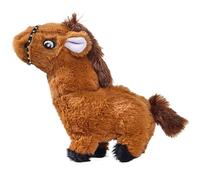 1Interactive Plush Electric Horse Toy Realistic Walking Pony Cute Electronic Without Pet Battery Boys Girls For Children U1U4