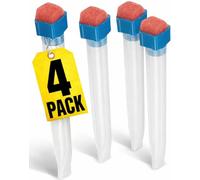 1InTheOffice Envelope Moistener, Stamp Moistener, Envelope Sealer Sponge, 4 Pack
