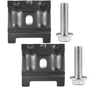 1J0803219 Bracket Battery Hold Down Clamp & Bolt Compatible with VW Beetle CC Tiguan Touran Golf MK4 MK5 Passat B6 Polo Passat Audi A3 Q3 Black Battery Clamp