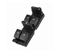 1J4959857A Master Power Window SwitchReplacement for Golf MK4 For Bora 1J4 959 857A 1J4 959 857 A Red Light Auto Window Switch Button(Children Logo)(Children Logo)