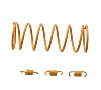 1K 1.5K 2K Clutch Spring Torsion For SYM Fiddle 2 GTS125 HD Joyride Orbit Symply VS X-Pro Joymax125 Symphony125 125cc 4T