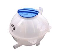 1K0121407A Coolant Expansion Header Tank Bottle with Cap Compatible with Volkswagen Passat, CC, Beetle, Jetta, Eos, Golf, GTI, Rabbit, R32, A3, Q3, TT, A3 Quattro, Q3