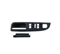 1K4 868 049 C Front Left Driver Window Switch Panel Bracket Base Door Handle For VW MK5 For Golf 5 2005 2006 2007 2008 2009 2010(2 pcs black)