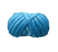 1KG 1000G Super Velvet Chunky Yarn Thick Bulky Giant Thread White Bag for Hand Knitting DIY Arm Soft Big Blanket Carpet for Hand Knitting Blankets(Sky Blue 1KG)