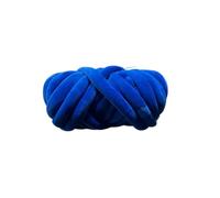 1KG 1000G Super Velvet Chunky Yarn Thick Bulky Giant Thread White Bag for Hand Knitting DIY Arm Soft Big Blanket Carpet for Hand Knitting Blankets(Sapphire Blue 1KG)