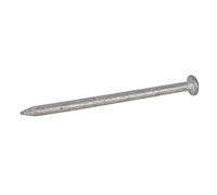 1KG 230 Pack Round Wire Nails -65mm x 3.35mm GALVANISED STEEL Nail - Strong Outdoor / External Rust Resistant Carpentry Wood Fixings - Timber Joist & Stud Woodwork Wide Head Hammer Construction Pins