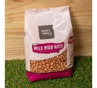 1kg Bag Garden Wild Bird Whole Nuts Feed