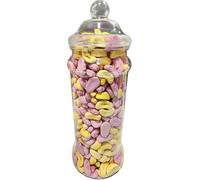 1kg Bananas & Shrimps mega gift jar. Delicious Retro sweet shop jar.