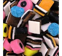 1kg Bulk Bag of Taveners Liquorice Allsorts | Traditional English Retro Candy Assortment | Great for Sharing & Sweet Jars