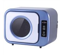 1kg Capacity Small Wall-Mounted Drum Drying Machine - Mini Electric Portable Clothes Dryer For Quick & Efficient Laundry Drying - Front Load Compact Tumble Dryer(Blue)