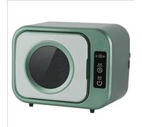 1kg Capacity Small Wall-Mounted Drum Drying Machine - Mini Electric Portable Clothes Dryer For Quick & Efficient Laundry Drying - Front Load Compact Tumble Dryer(Green)