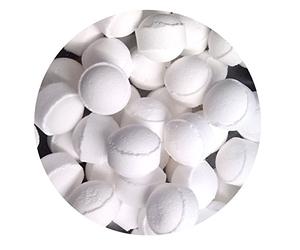 1kg Coconut Scented Bath Marbles Fizzers Mini Bombs (Approximately 100)