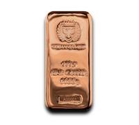 1kg Copper Bar 99.99% Purity Beautifully Embossed and Polished Germania Mint