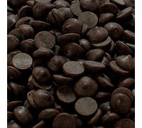1kg | Finest Belgian Dark Chocolate Chips with Cocoa Butter for Baking Dark Choco Chunks 54.5% Cocoa Solids Natural Vanilla Flavour, Cooking Chocolate Ganaches, Mousses, Cake Decorations Callets