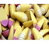 1kg Hannahs Chocolate Candy Ice Cream Cones Candy Pick & Mix Sweets Selection Resealable Pouch Share Bag
