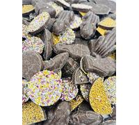 1kg Hannahs Chocolate Candy Pick & Mix Sweets Mixed Assortment Milk Chocolate Selection Resealable Pouch Share Bag