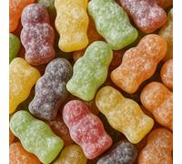 1kg Jelly Babies Sweet - Assorted Dusted Jelly Babies Fruit Flavoured Soft Sweets, Classic British Sweet - Bulk Pick And Mix Sweets