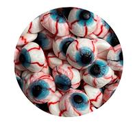 1KG Jelly Bloody Eyes - Jelly Gummy Halloween Eye Sweets - Gluten-Free