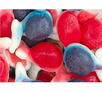1kg Jelly Filled Whales Candy Pick & Mix Sweets Mixed Assortment Selection Resealable Pouch Share Bag