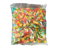 1kg Krazy Kandi Mini Jelly Worms - Delicious Halal Friendly Gummy Candy, Bulk Pack for Parties & Snacks