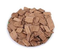 1KG Light Toasted Oak Chips for Wine Making Premium Whiskey and Brandy Flavor Enhancer Brewing Supply for Home Winery Natural Raw Material (1KG/Light Roast)