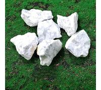 1kg Natural Crystal raw Stone Aromatherapy Stone Bulk expanded Stone White Texture 2-5cm Irregular Natural Mineral Crystal Decorative Stone