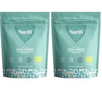 1KG Organic Chia Seeds - by Nurifi - Certified Organic Grade (Pack of 2)