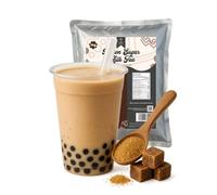 1kg Premium Brown Sugar Bubble Tea Powder | Gluten Free, Vegan Friendly, No Artificial Colours or Flavours | Authentic Boba Drink Mix for Smoothies, Milk Tea, Iced Coffee & Dessert Recipes