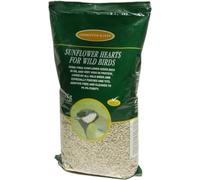 1kg Premium Sunflower Hearts For Wild Birds - Sunflower Bird Food - Feed for Year-Round Nutrition - High Protein And Oil-rich Sunflower Hearts - A Great All-round Seed Choice