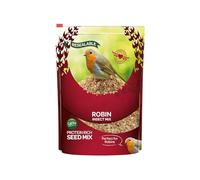 1kg Robin Bird Food with Mealworms, Vitamins Enriched Insect Mix Bird Feed for Garden Songbirds, Ideal for Hanging & Ground Feeders